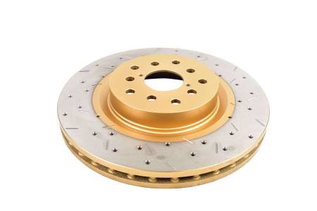 DBA (Disc Brakes Australia) - DBA 05-08 Subaru Legacy GT Front Drilled & Slotted 4000 Series Rotor