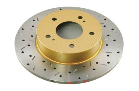 DBA (Disc Brakes Australia) - DBA 94-03 Nissan Maxima Rear 4000 Series Drilled & Slotted Rotor
