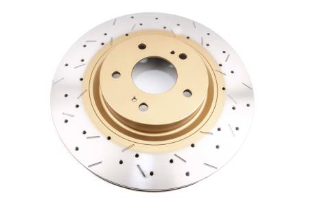 DBA (Disc Brakes Australia) - DBA 8/93-94 Nissan Skyline R32 GT-R/95-7/98 R33 & R34 GT-R Front Drilled & Slotted 4000 Series Rotor