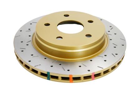 DBA (Disc Brakes Australia) - DBA 05-09 Dodge Durango/05-10 Ram 4000 Series Drilled and Slotted Front Rotor