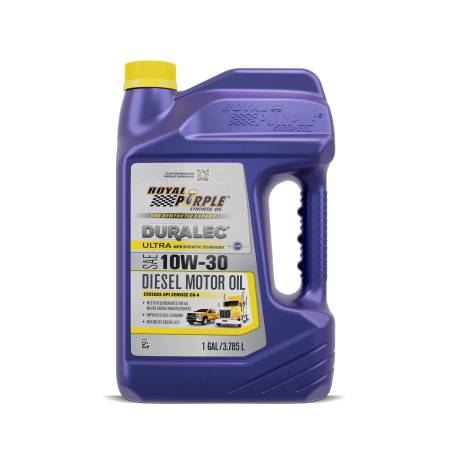 Royal Purple - Royal Purple Duralec Ultra Diesel 10W-30 CK-4 Motor Oil - 1 Gallon - Case of 3