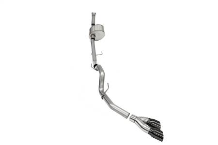 CORSA Performance - Corsa 2021-2025 Ford F-150 SuperCab/6.5in Bed 5.0L V8 Xtreme Cat-Back Single Side Exit-Black PVD