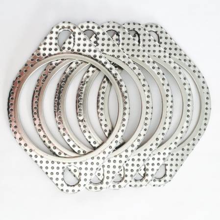 Ticon Industries - Ticon Industries 2 Bolt MLSG High Temp Exhaust Gasket (3" I.D.) 5-Pack