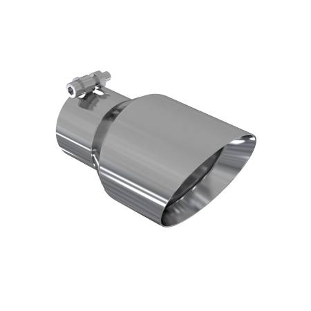 MBRP Exhaust - MBRP Universal Tip 4.5in O.D. Dual Wall Angled 3in inlet 8in length T304