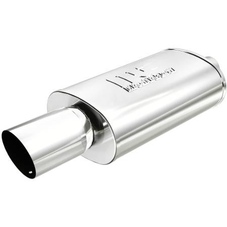 MagnaFlow Exhaust Products - MagnaFlow Muffler W/Tip Mag SS 14X5X8 2.25/4.