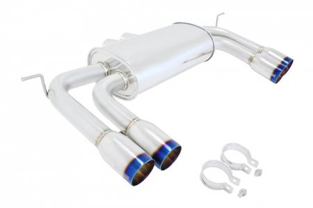 Megan Racing - Megan Racing Supremo Exhaust System: BMW X6M 2010-14 Burnt Roll Tips