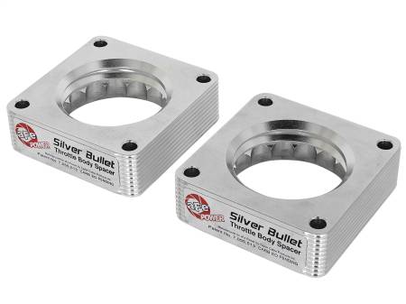 aFe Power (Advanced FLOW Engineering) - aFe Silver Bullet Throttle Body Spacer 09-18 Nissan 370Z V6-3.7L (VQ37VHR)