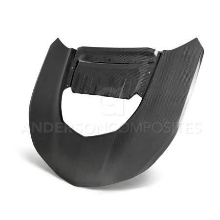 Anderson Composites - Anderson Composites 2017-2018 Chevrolet Camaro ZL1 1LE Type-OE Style Double Sided Carbon Fiber Hood
