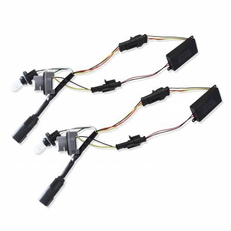 AlphaRex - AlphaRex 19-22 Dodge Ram 2500/3500 Stock LED Tail Light to AlphaRex Tail Light Converters - Pair