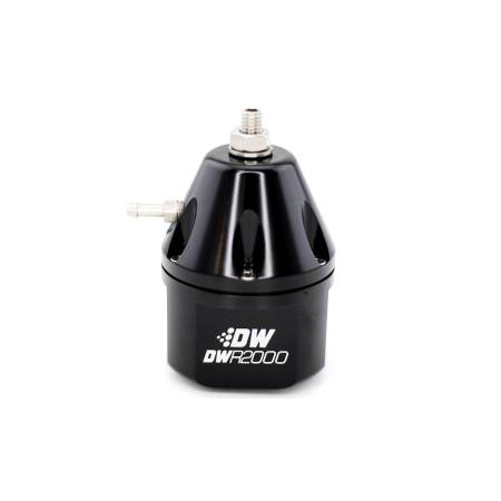 DeatschWerks - DeatschWerks DWR2000 Adjustable Fuel Pressure Regulator - Black