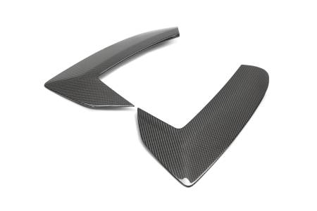 Anderson Composites - Anderson Composites 20-21 Chevrolet Corvette C8 Stingray Carbon Fiber Side Scoops