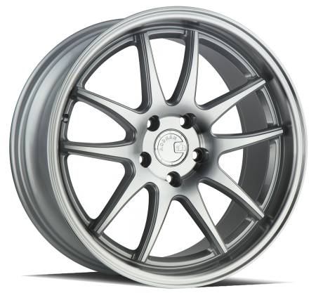 AodHan Wheels - Aodhan Wheels Rim DS02 18x8.5 5x114.3 73.1CB ET35 Silver w/Machined Face