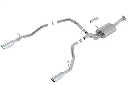 Borla - Borla 2019 RAM 1500 5.7L V8 AT 4DR Crew Cab Short Bed Atak SS Catback Exhaust