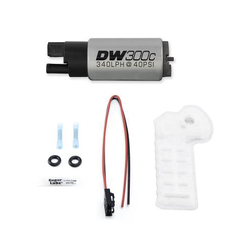DeatschWerks - DeatschWerks 340lph DW300C Compact Fuel Pump 17-20 Honda Civic Type R (w/o Mounting Clips)