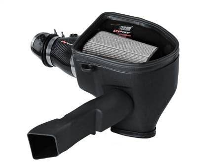 aFe Power (Advanced FLOW Engineering) - aFe Dodge Charger SRT Hellcat Redeye 21-23 V8-6.2L Track Series Stage-2 Carbon Fiber Intake System