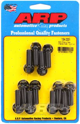 ARP - ARP SB Chevy hex intake manifold bolt kit 134-2001