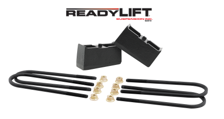 ReadyLIFT Suspension - ReadyLIFT 1999-18 CHEVY/GMC 1500 3" Rear Block Kit