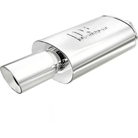 MagnaFlow Exhaust Products - MagnaFlow Muffler W/Tip Mag Rs 14X5X8 2.25/4.