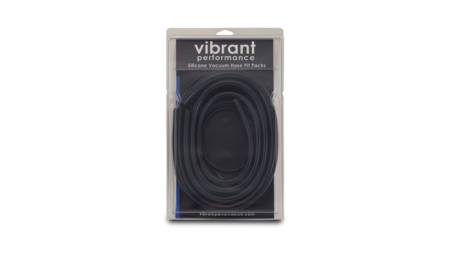 Vibrant Performance - Vibrant Performance Silicon vac Hose Pit Kit Blk 5ft- 1/8in 10ft- 5/32in 4ft- 3/16in 4ft- 1/4in 2ft-3/8in