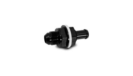 Vibrant Performance - Vibrant Performance Bulkhead Fuel Cell Adapter -6AN Male Flare x 3/8in Barb