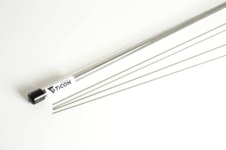 Ticon Industries - Ticon Industries 1.5mm(.059") Titanium Welding Filler Rod 1/4Lb 39" Length