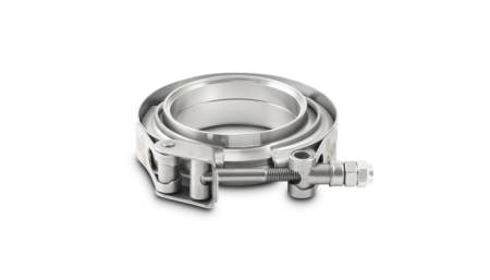 Vibrant Performance - Vibrant Performance T304 SS V-Band Flange Assembly for 5in O.D. Tubing incl 2 V-Band flanges & 1 V-Band Clamp