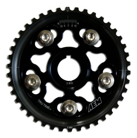 AEM Electronics - AEM 92-01 Honda Prelude Si VTEC/ Base & SH True Black Tru-Time Cam Gear