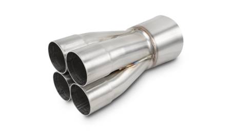 Vibrant Performance - Vibrant Performance 4-1 SS Merge Collectors (2-1/4in Inlet Slipover ID 4in Merge Outlet OD) - Sold Individually