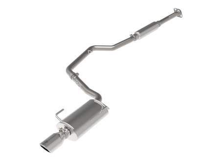 aFe Power (Advanced FLOW Engineering) - aFe Takeda 12-16 Subaru Impreza 2.0L 2.5in 304SS CB Exhaust w/ Polished Tips