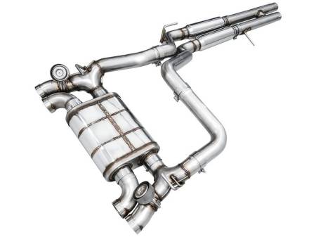 AWE Tuning - AWE 21+ Wrangler 392 Switchpath Cat-Back Exhaust- Quad BashGuards