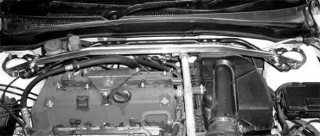 Cusco - Cusco Strut Bar OS Front 2pt New Style DC5 RSX (fits Type-s and non Type-s)