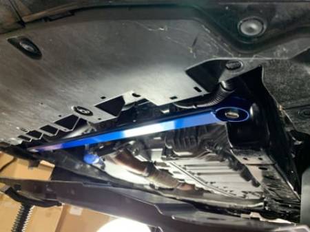 Cusco - Cusco Power Brace Front Steel Bar - 17+ Honda Civic (except Type R/Sport) / 18+ Accord