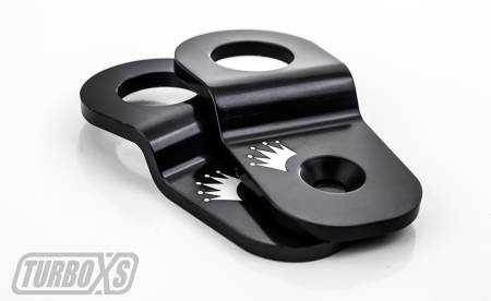 Turbo XS - Turbo XS 15-16 Subaru WRX/STI Billet Aluminum Radiator Stay - Black