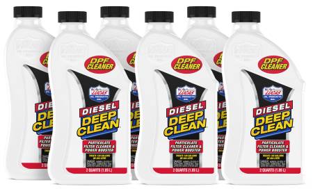 LUCAS OIL - Lucas Fuel Additive 64 oz Bottle Set of 6 Diesel Deep Clean DPF Cleaner 10873