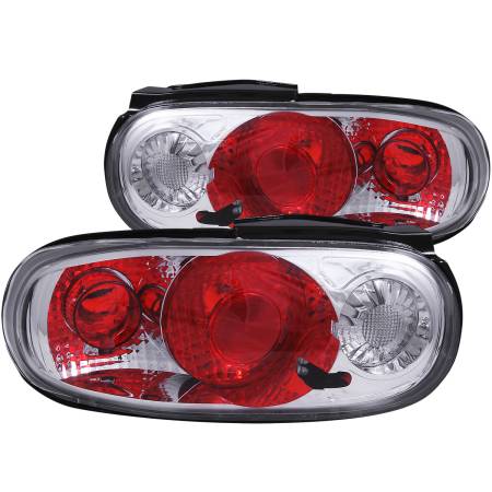 ANZO Headlights, Tail Lights and More  - ANZO 1990-1997 Mazda Miata Taillights Chrome