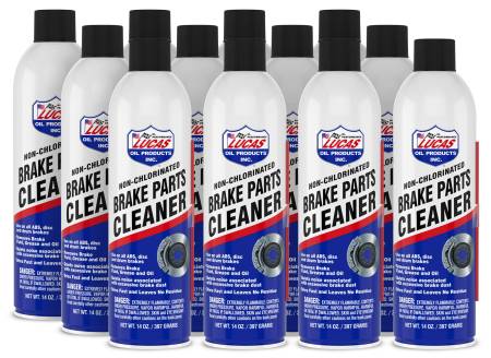 Lucas Oil - Lucas Brake Cleaner - Non-Chlorinated - 14.00 oz Aerosol - Set of 12