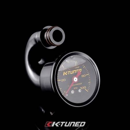K-Tuned - K-Tuned Center Mount Fuel Pressure Gauge (w/ fitting)