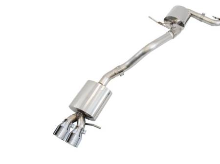 AWE Tuning - AWE 09-14 Volkswagen Jetta Mk6 1.4T Touring Edition Exhaust - Chrome Silver Tips