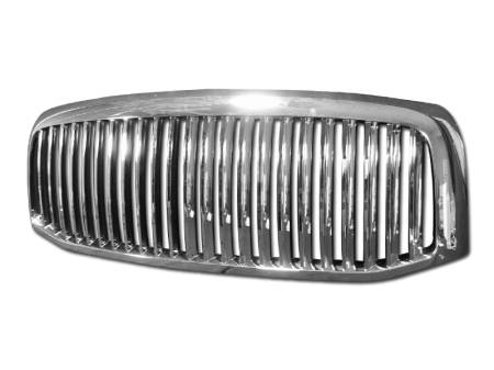 Armordillo - Armordillo 2006-2009 Dodge Ram 2500/3500 Vertical Grille Chrome