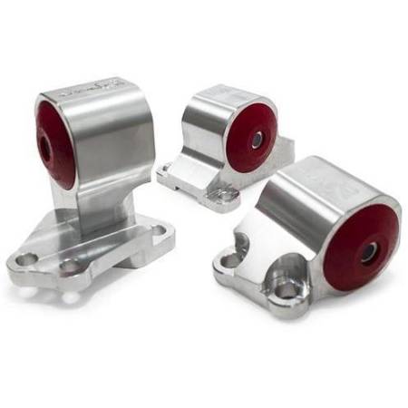 Innovative Mounts - Innovative 92-00 Civic B-Series Black Steel Billet 2 Bolt Engine Post Mount