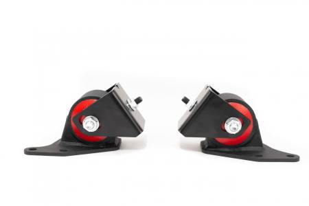 Innovative Mounts - Innovative 90-93 Mazda Miata NA 1.6L Black Steel Replacement Mounts 75A Bushings (No Trans Mount)