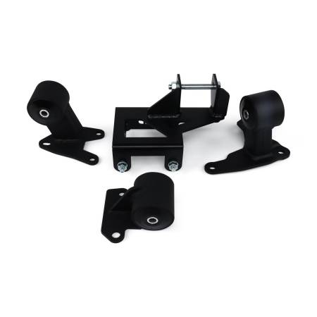 Innovative Mounts - Innovative 94-01 Integra H-Series Black Steel Mounts 75A Bushings
