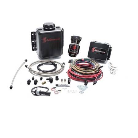 Snow Performance - Snow Performance Stg 4 Boost Cooler Platinum Water Injection Kit (w/SS Braid Line and 4AN Fitting)