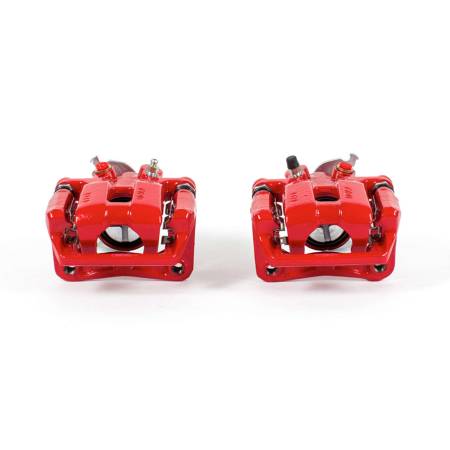 Power Stop - Power Stop 09-14 Acura TSX Rear Red Calipers w/Brackets - Pair