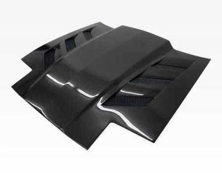 VIS Racing - VIS Racing Carbon Fiber Hood AMS Style for Toyota Supra 2DR 86-92