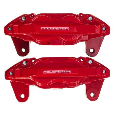 Power Stop - Power Stop 08-15 Toyota Sequoia Front Red Calipers w/o Brackets - Pair