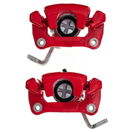 Power Stop - Power Stop 94-01 Acura Integra Rear Red Calipers w/Brackets - Pair