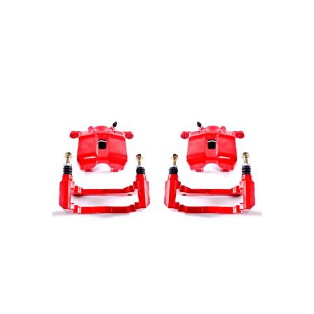 Power Stop - Power Stop 01-03 Acura CL Front Red Calipers w/Brackets - Pair