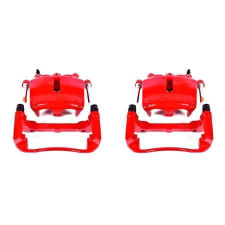 Power Stop - Power Stop 05-08 Ford F-150 Front Red Calipers w/Brackets - Pair