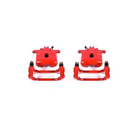 Power Stop - Power Stop 02-06 Acura RSX Front Red Calipers w/Brackets - Pair